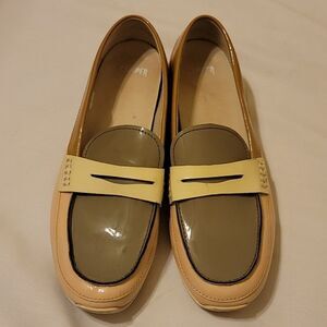 Camper pattent leather oxford shoes size 37